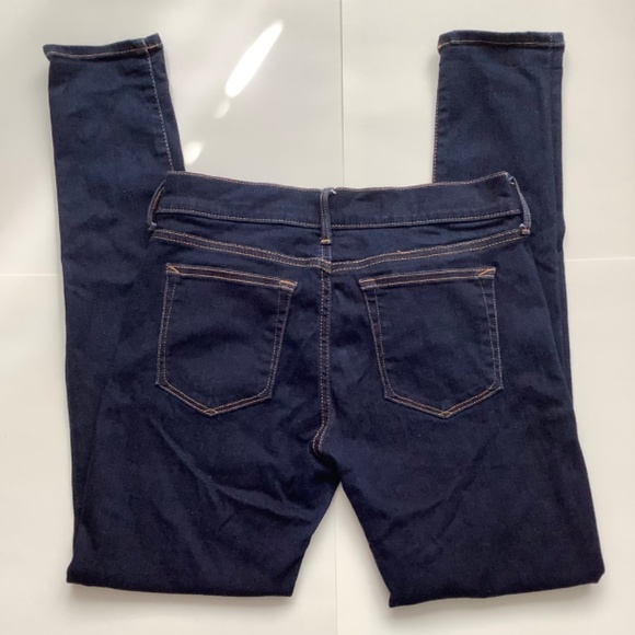 GAP Low Rise Deep Blue Skinnies - Picture 4 of 6